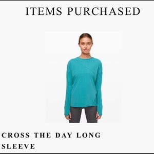 Lululemon Cross The Day Long Sleeve